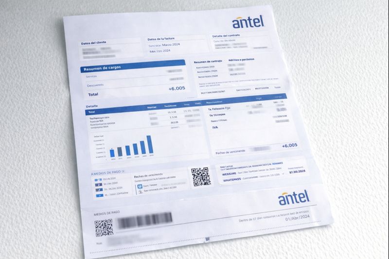 Ajuste oficial en las Tarifas de Antel