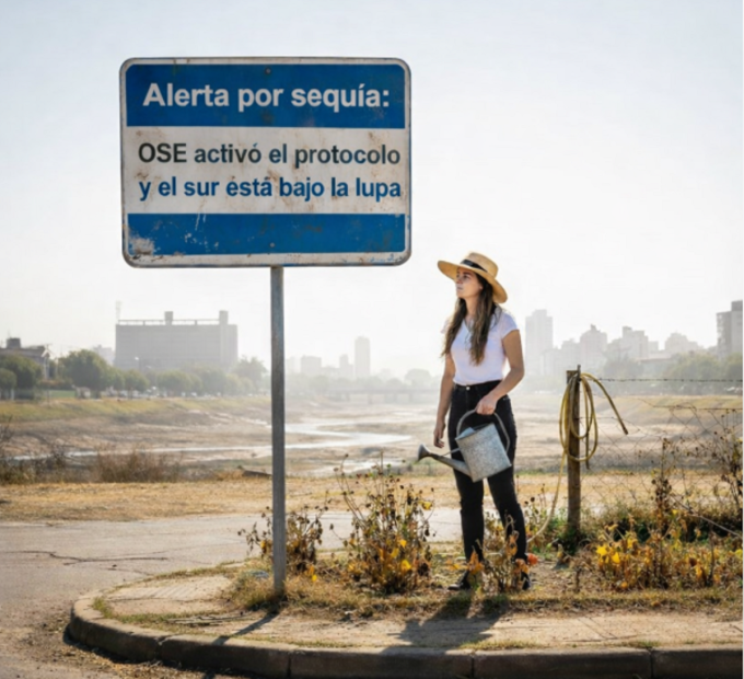 Campaña de uso responsable del agua en Uruguay