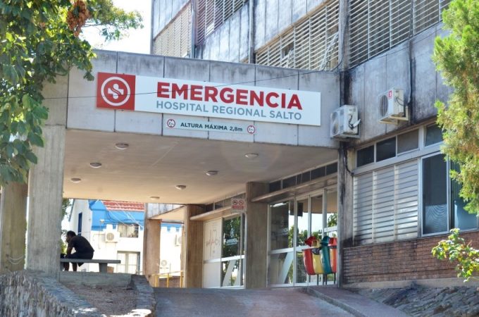 Caos en la emergencia del Hospital Salto