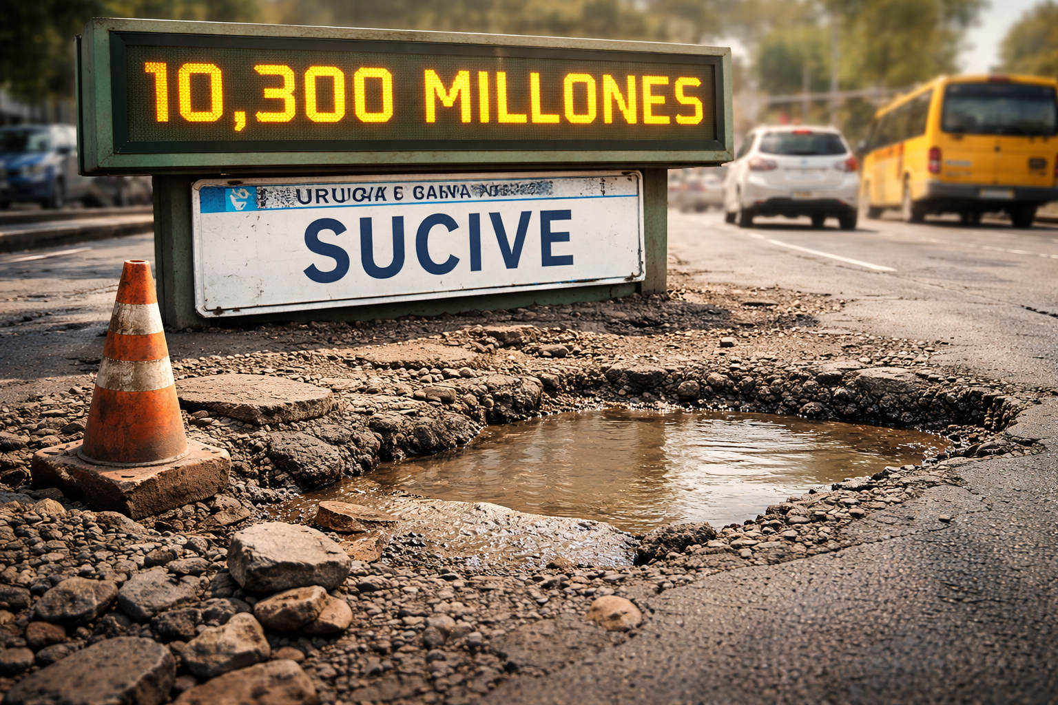 Infraestructura vial y recaudación SUCIVE