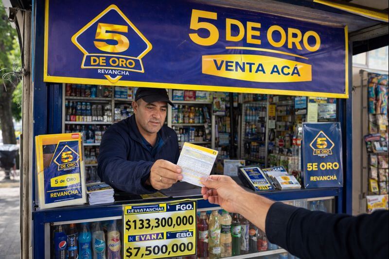 El sorteo del 5 de Oro quedó vacante y el revancha tuvo ganadores