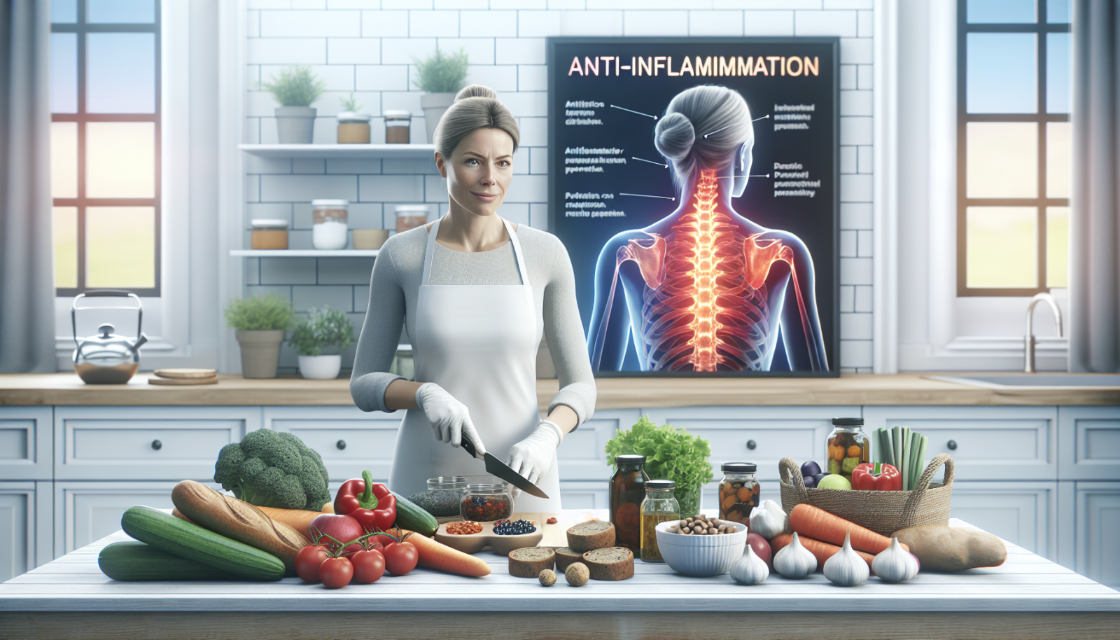 Protocolo de dieta antiinflamatoria para reducir el dolor crónico