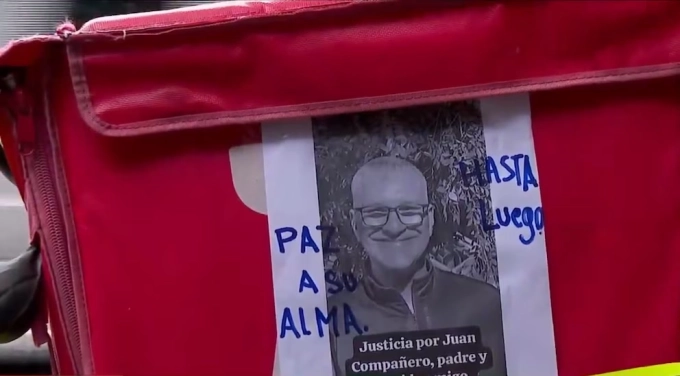 Luto y reclamo de Justicia por Juan Carlos: el último adiós al repartidor asesinado