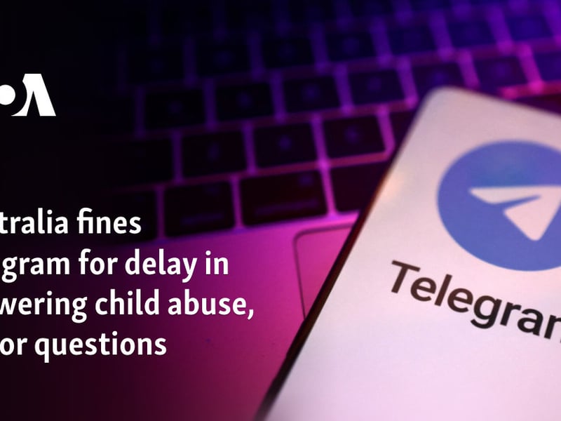 Australia multa a Telegram por retrasos en responder sobre abuso infantil y terrorismo